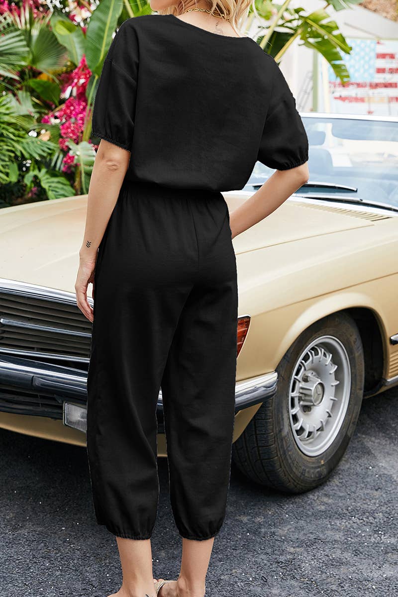 CWSS1176_SUMMER CASUAL COMFORTABLE LOOSE TWO-PIECE