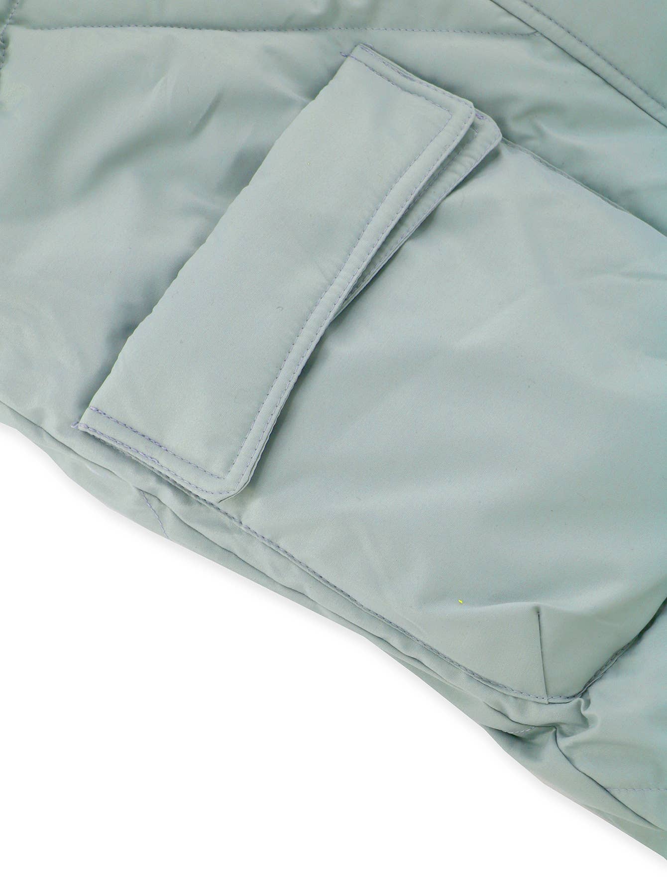 Cap keep warm medium length cotton-padded coat