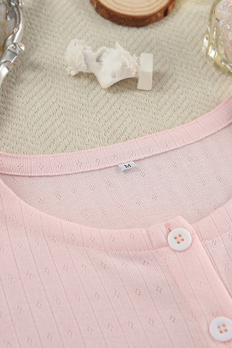 CWSPJ0182_LONG-SLEEVED TROUSERS PAJAMAS HOME WEAR SET