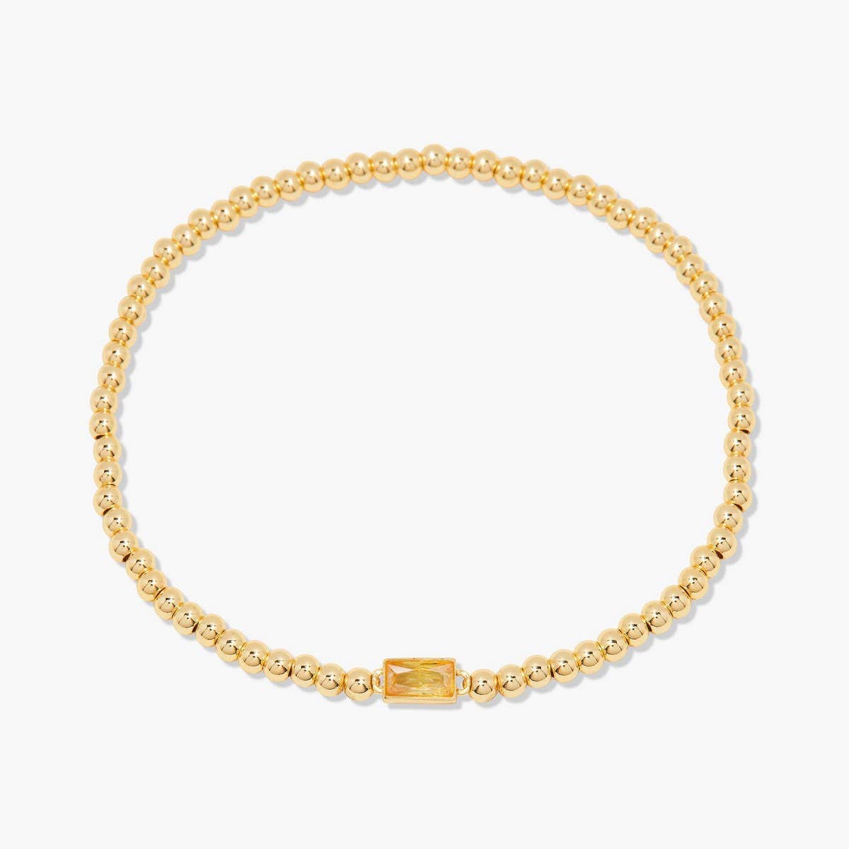 Simple December birthstone bracelet for women_CWMM5546