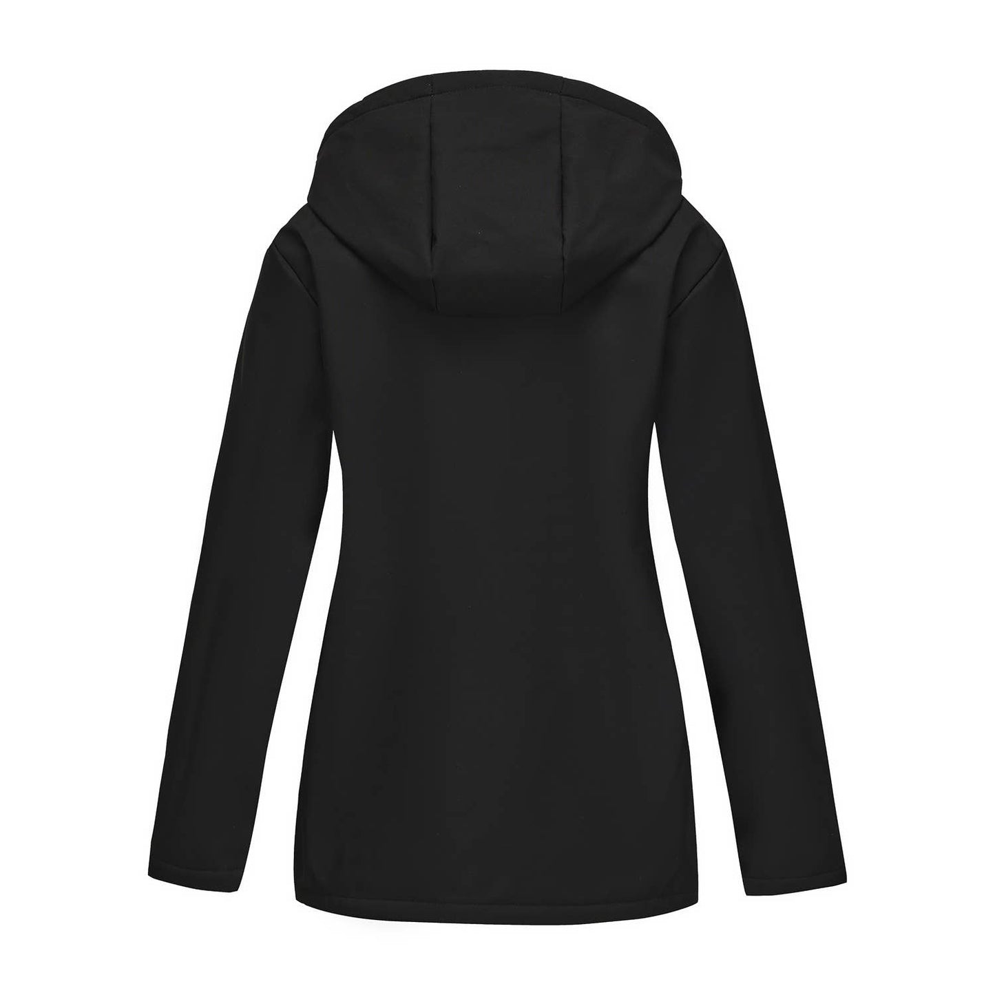 Composite fleece waterproof hooded jacket