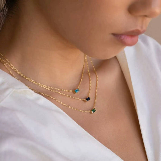 DECEMBER BIRTHDAY NECKLACE