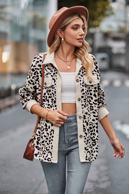 CWTSTL2119_AUTUMN LEOPARD PRINT SHIRT LONG-SLEEVED COAT