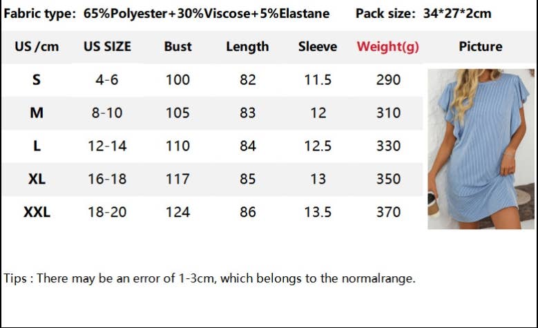 CWDSD7253_CONTRAST COLOR TWISTED RUFFLE SLEEVE MIDI DRESS