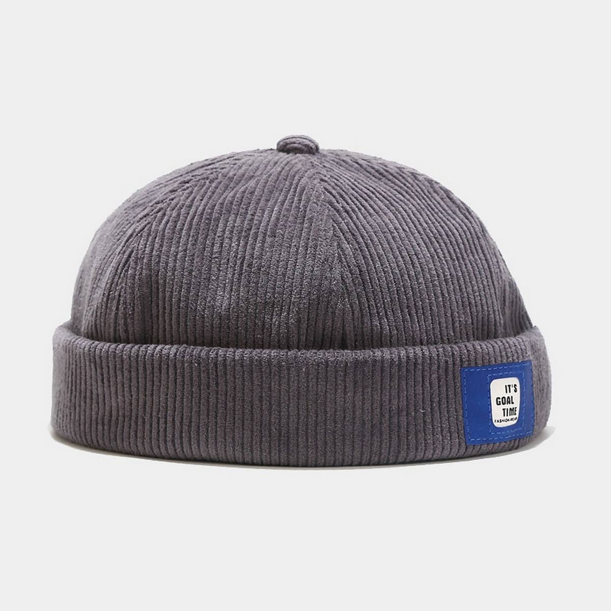 CWAH3159_VINTAGE LABEL LETTER SHORT BRIM BERET