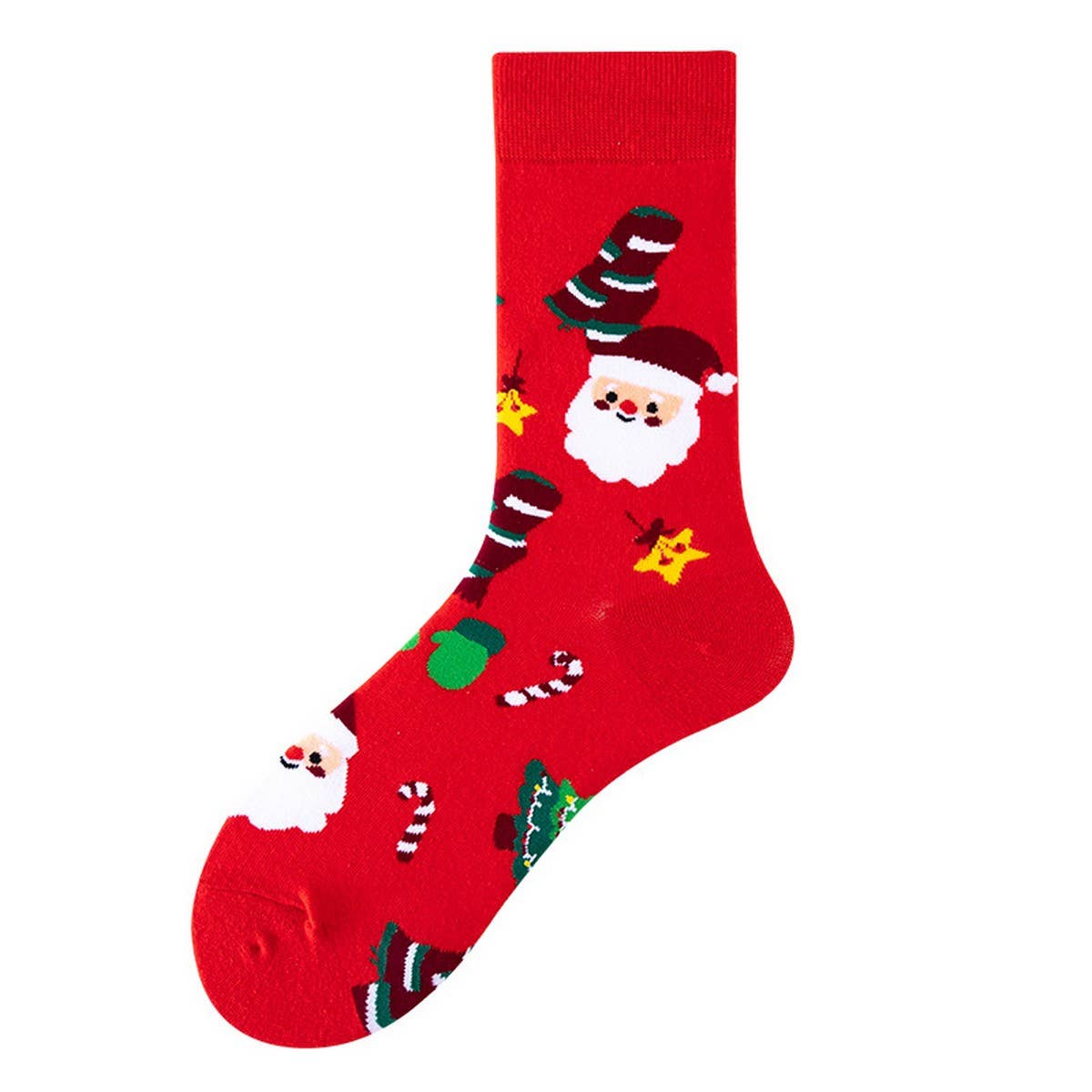 CWMS0828_Christmas Snowmen Fashion Socks