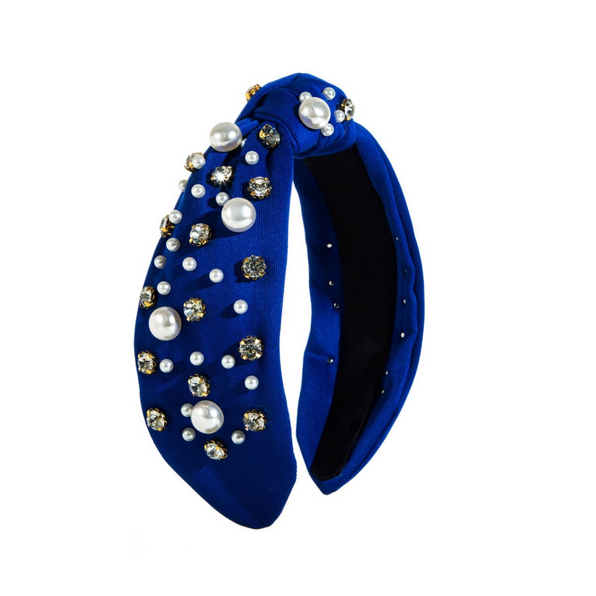 NEW FASHIONABLE WIDE-BRIMMED PEARL HAIRBAND_CWAHA0813