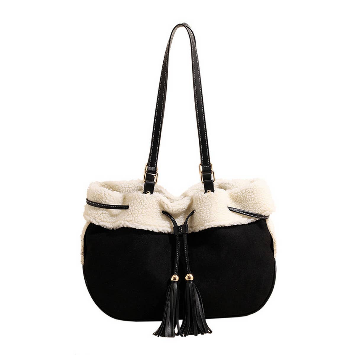 RETRO STITCHING LARGE CAPACITY TOTE BAG_CWAB1575