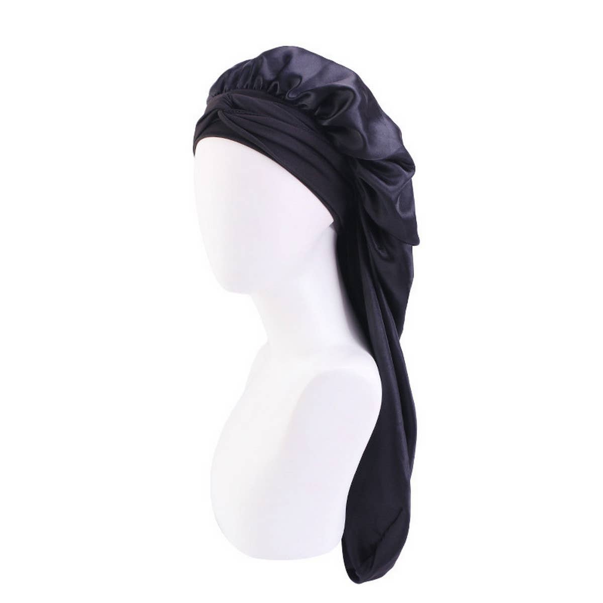 ADJUSTABLE STREAMER LONG NIGHTCAP_CWAH1484