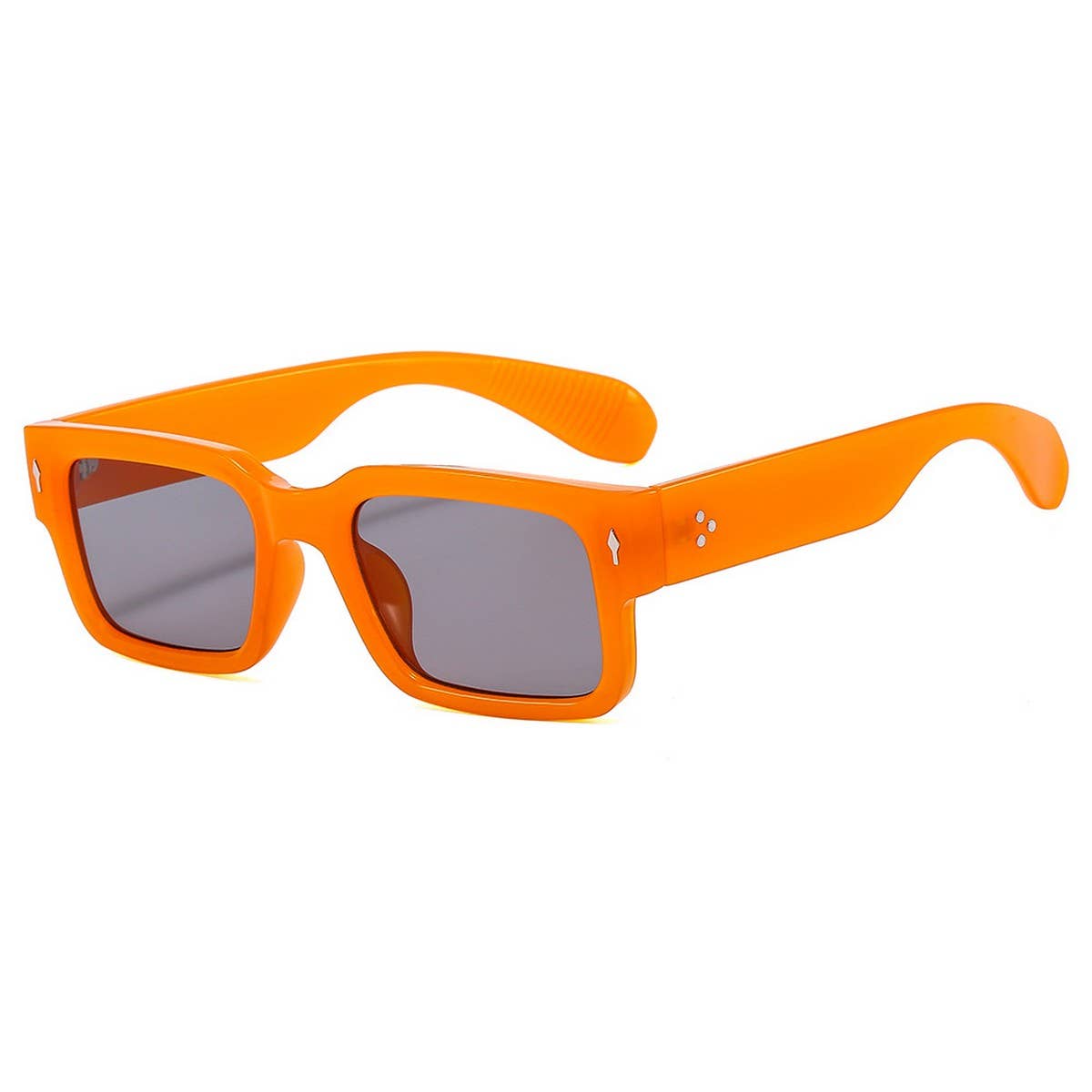 Studded Square PC Frame Sunglasses Unisex_CWASG1156