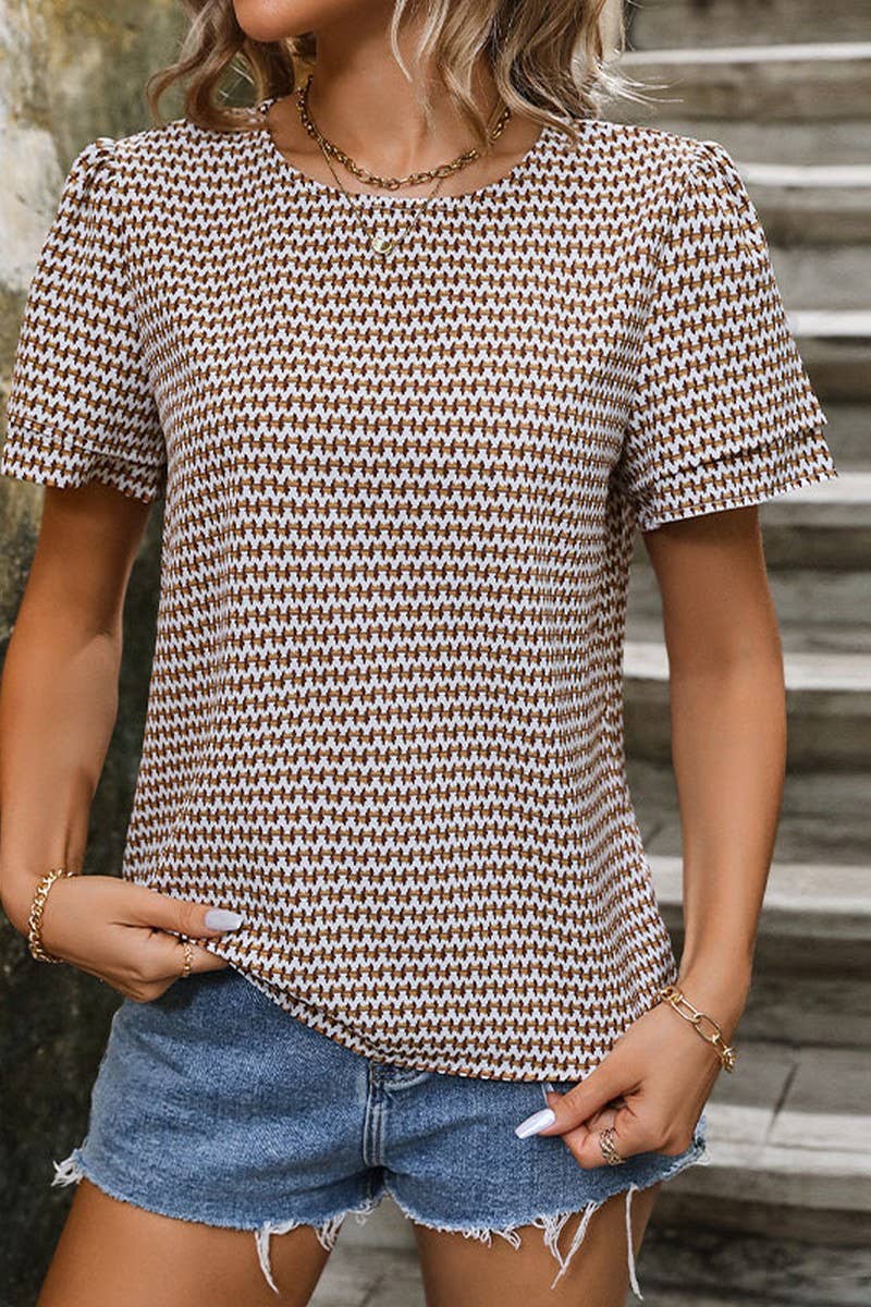 CWTBLL3587_NEW SUMMER PULLOVER PRINTED SHIRT