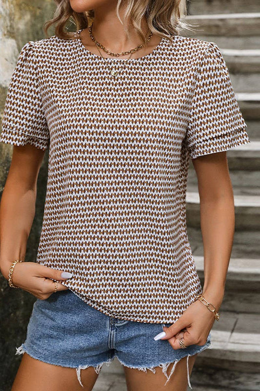 CWTBLL3587_NEW SUMMER PULLOVER PRINTED SHIRT