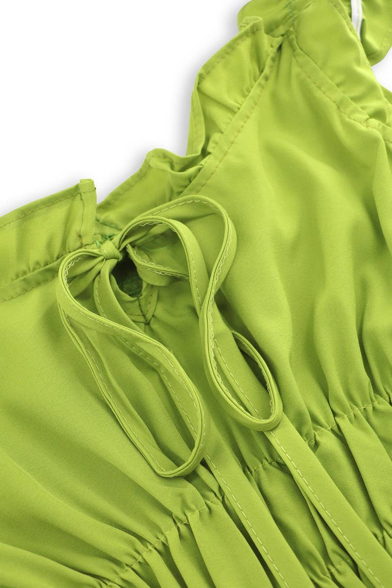 CWDMD6206_CASUAL SOLID COLOR WAIST TIE CAMI MAXI DRESS