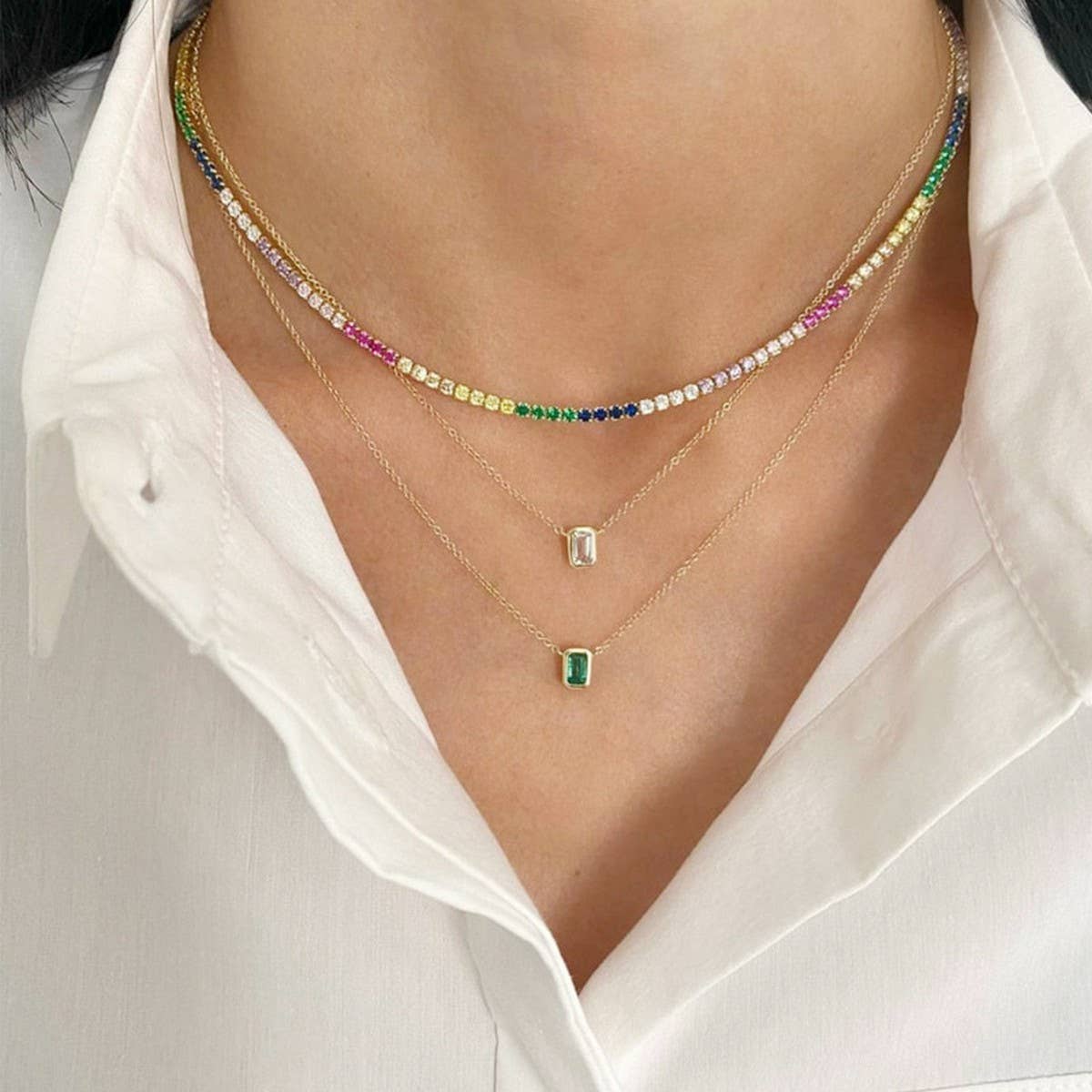 NEW RETRO PERSONALIZED NECKLACE FOR WOMEN