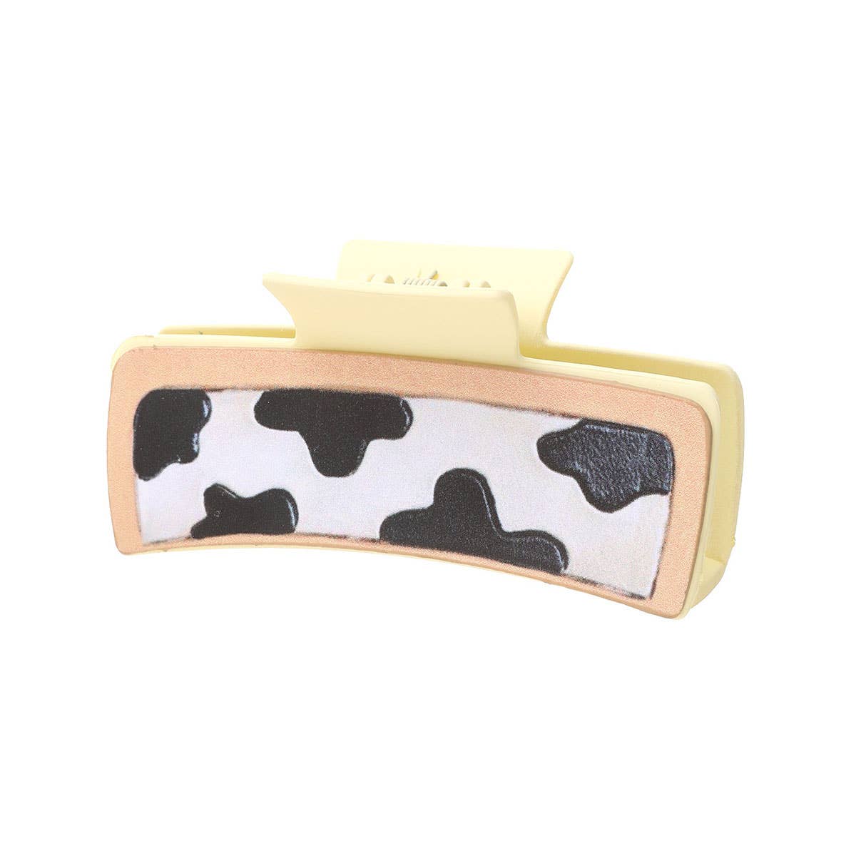 HORSE HEAD PATTERN LEATHER WESTERN HAIR CLAW CLIPS