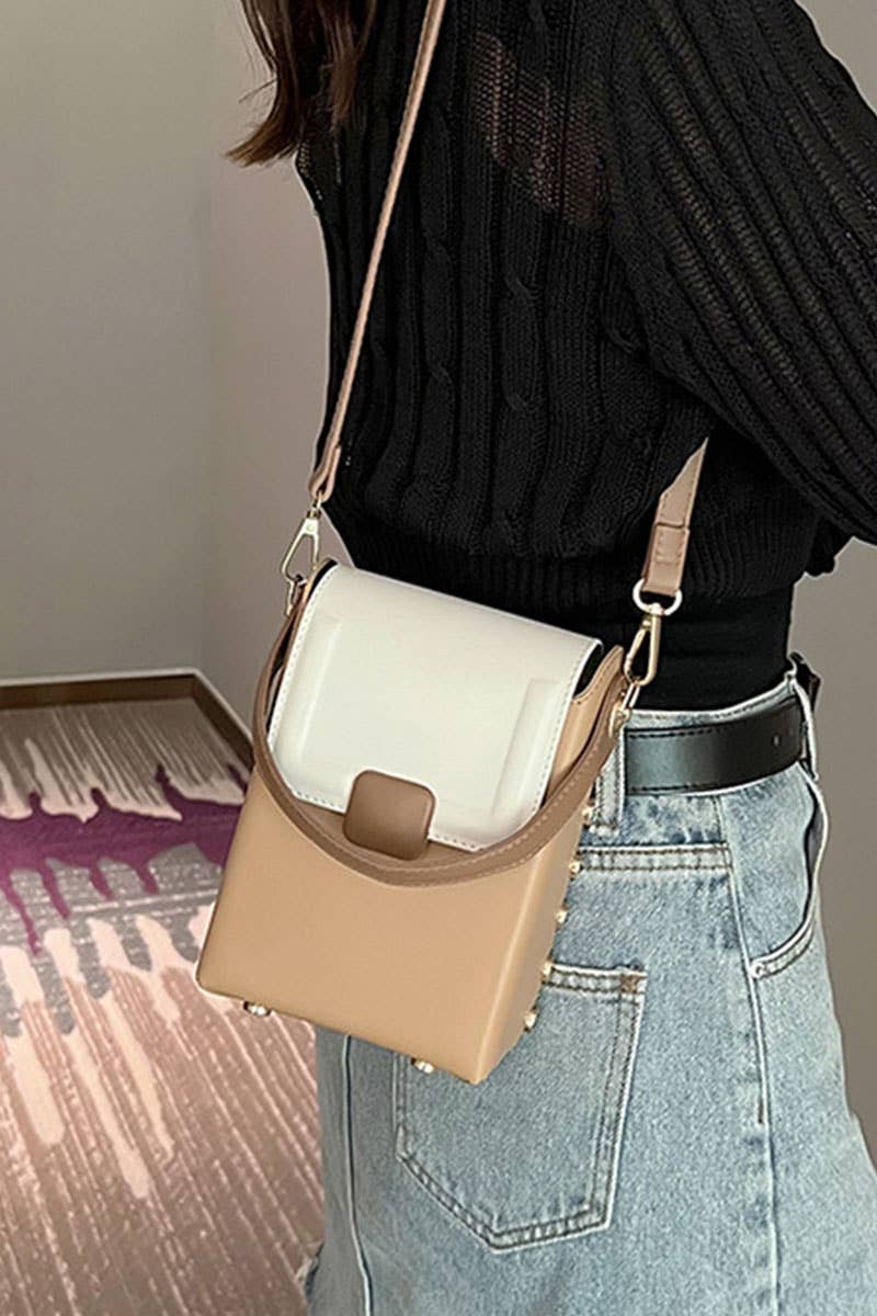 SQUARE BOX PHONE CROSS BAG_CWAB0467