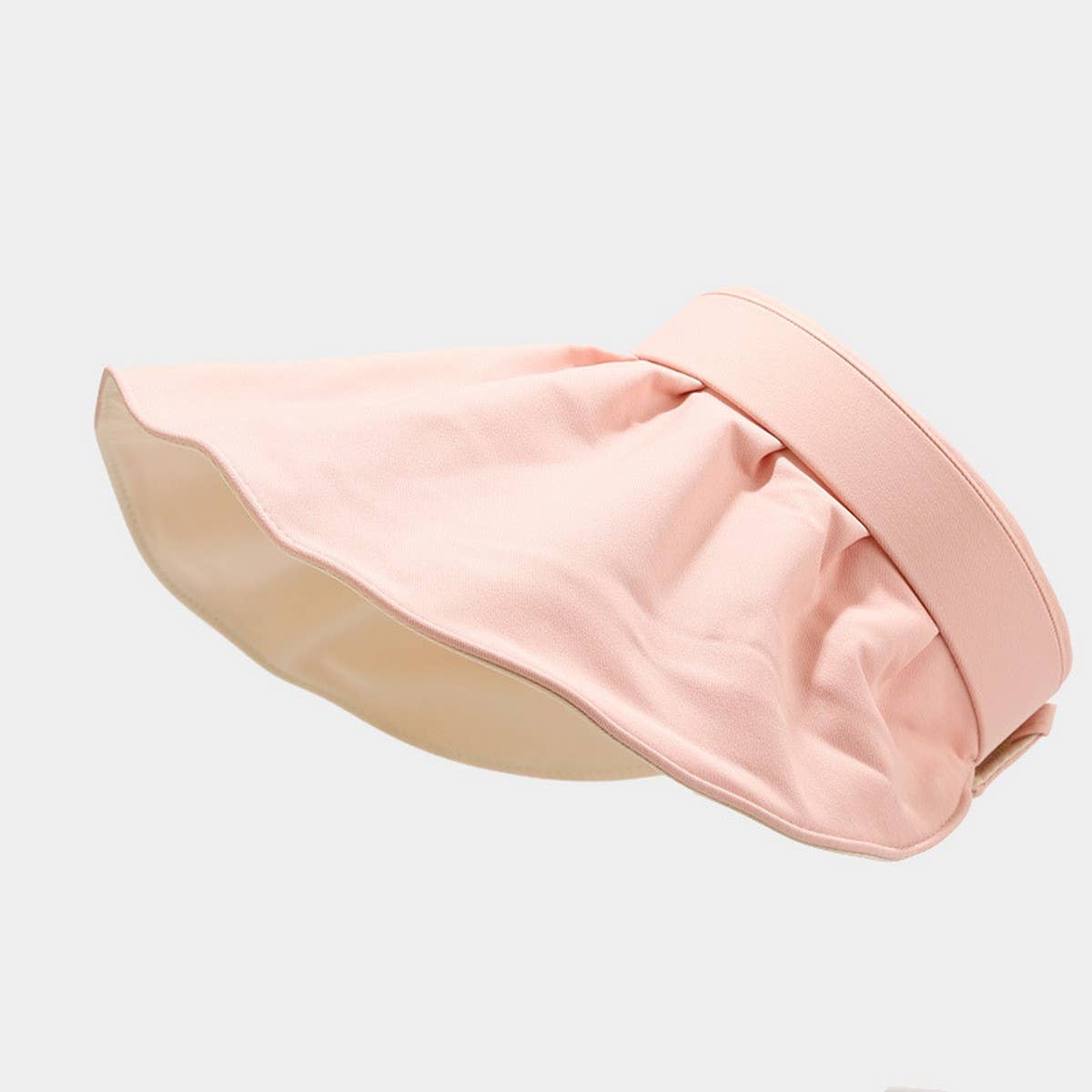 Women's Shell Visor Hat -Dual-Sided Summer Sun Hat_CWAH3305