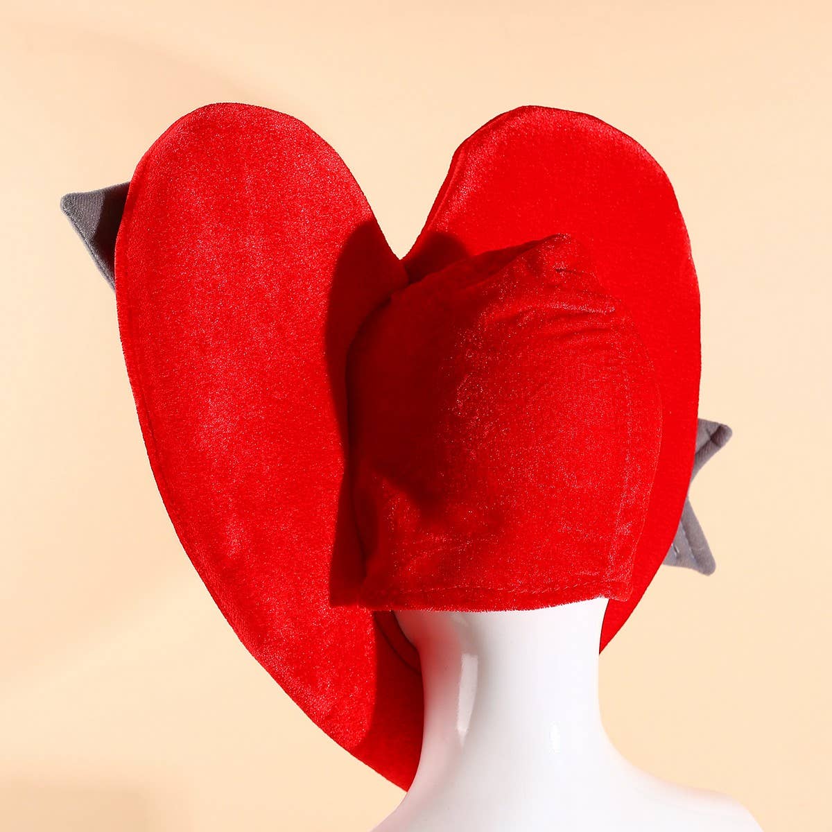 CWAH4050_VALENTINE'S DAY HEART CUPID'S ARROW WARM HAT