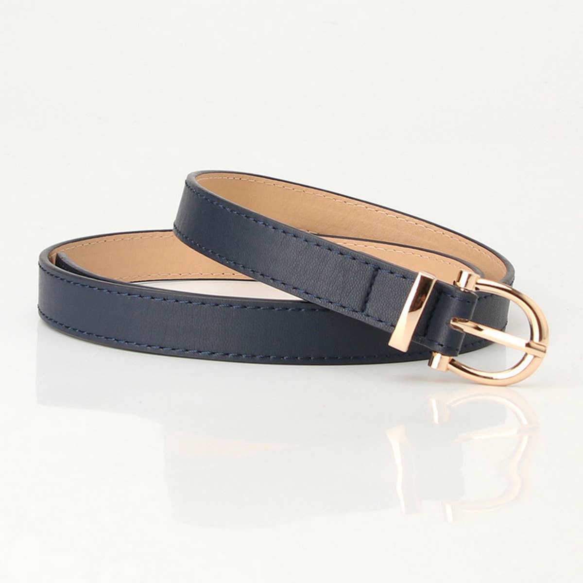 CWABE0906_SOLID COLOR PERSONALITY BELT