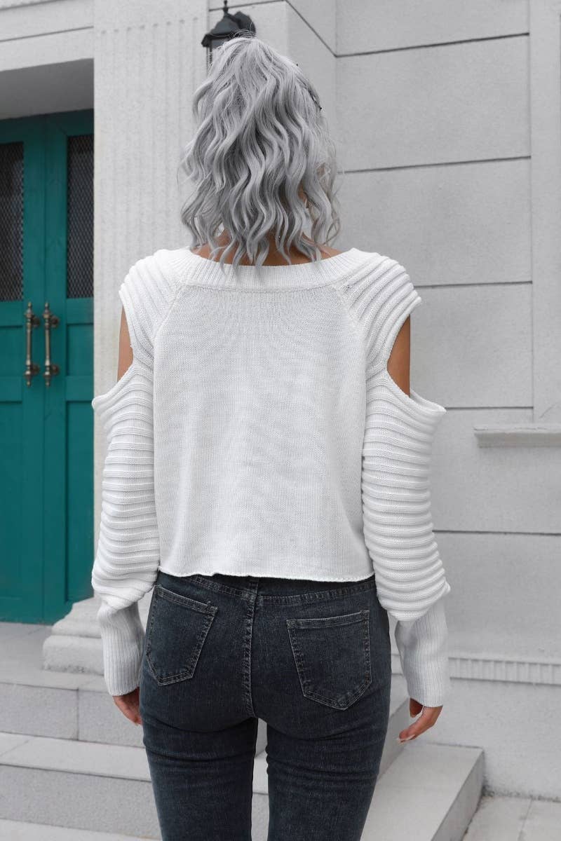 CWOSWL6373_DESIGN OFF-THE-SHOULDER, LONG-SLEEVED SWEATER