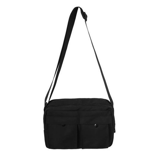 SOLID COLOR SIMPLE COOL COUPLE SHOULDER BAG_CWAB2450