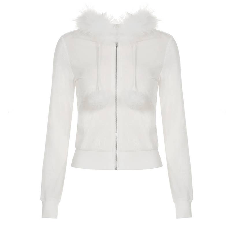 ALL-IN-ONE SLIM-FIT DOUBLE ZIPPER SHORT JACKET