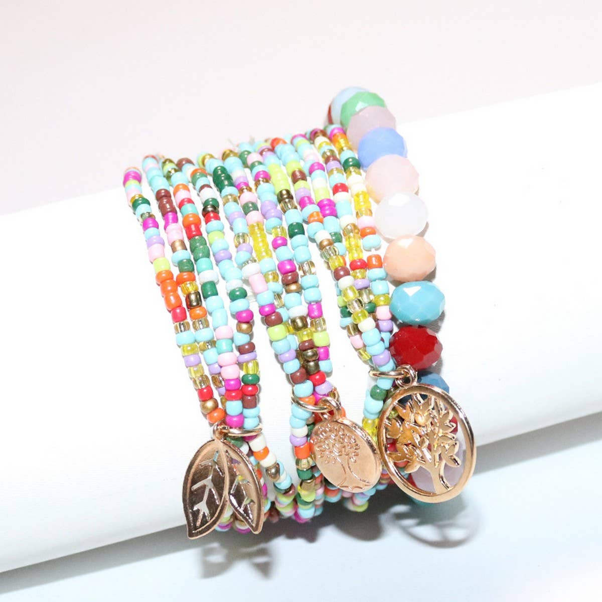 BOHEMIAN TREE OF LIFE FASHION WOMEN'S BRACELET_CWASC0694