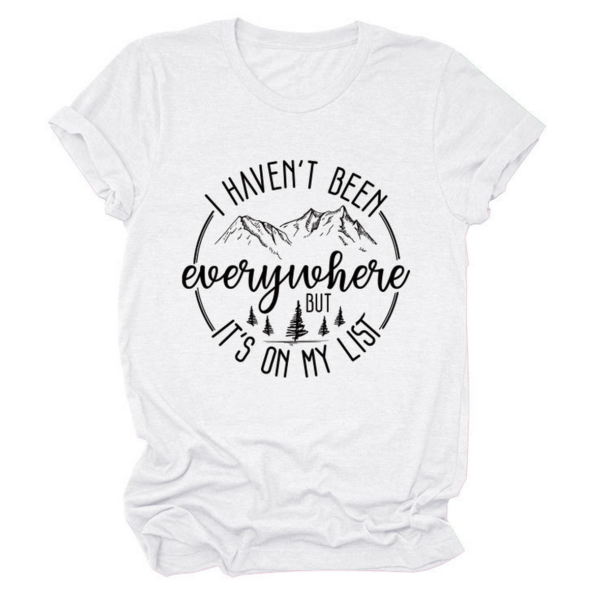 New Summer Short Sleeve T-Shirt, Geometric_CWDSD8369