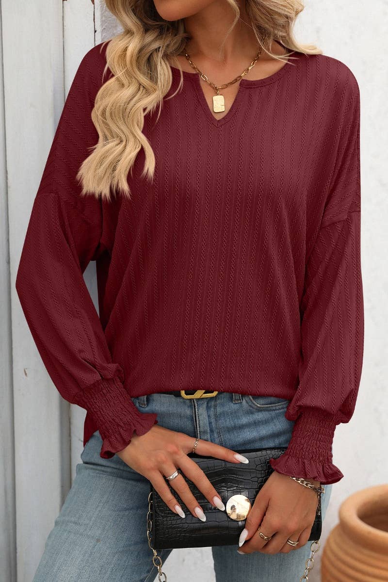 CWTBLL2713_FALL BAGGY INSIDE WITH BAT-SLEEVE TOPS