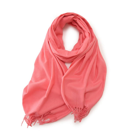 Winter Scarf Shawl - Soft Warm Fringe Design