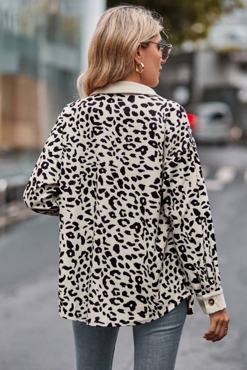 CWTSTL2119_AUTUMN LEOPARD PRINT SHIRT LONG-SLEEVED COAT