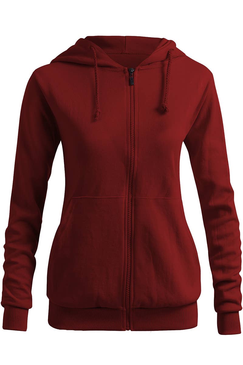 KWOHOL043_Lightweight Thin Zip-Up Hoodie Jacket