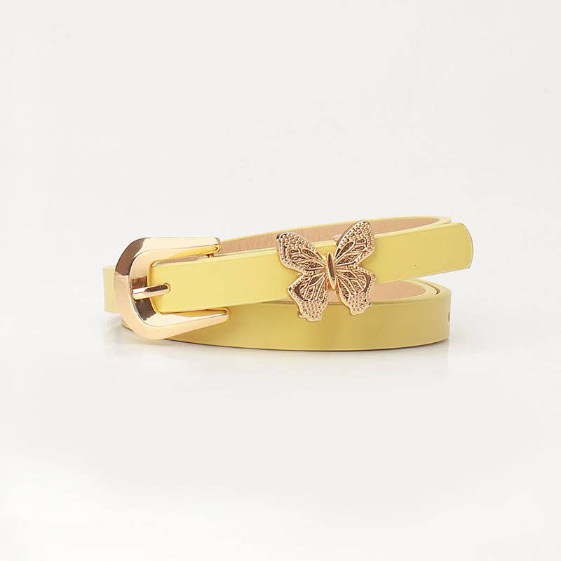 Butterfly-decorated versatile dress belt