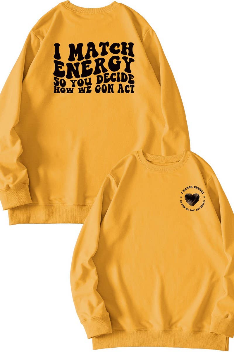 CWTSTL0491_WOMEN LETTER PRINTING LONG SLEEVE SWEATSHIRT