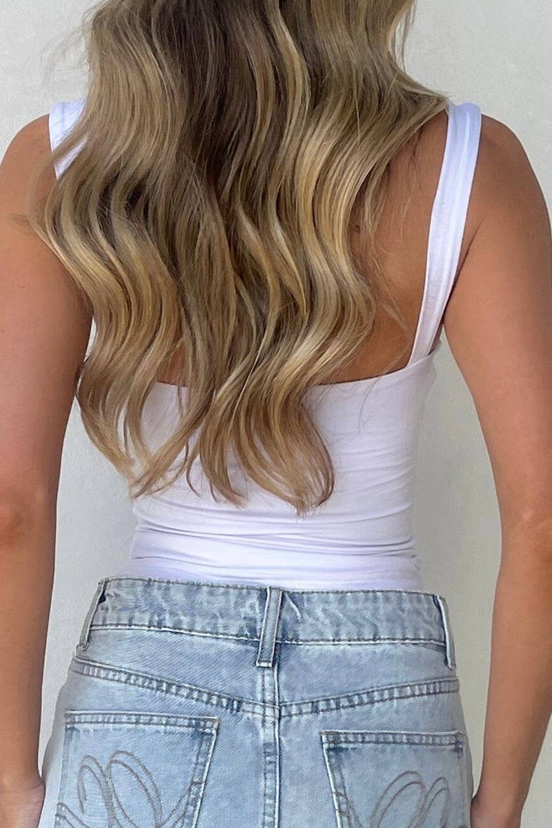 CWTTSL0372_SUMMER SEXY HOT GIRL LACE SUSPENDER T-SHIRT