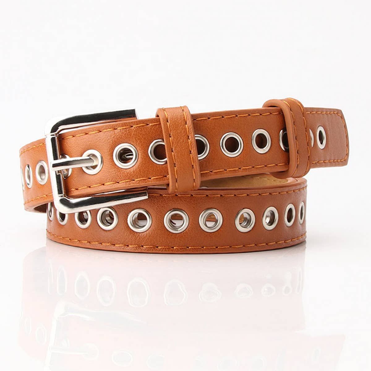 CWABE0913_FASHION HOLLOW FULL EYELET BELT