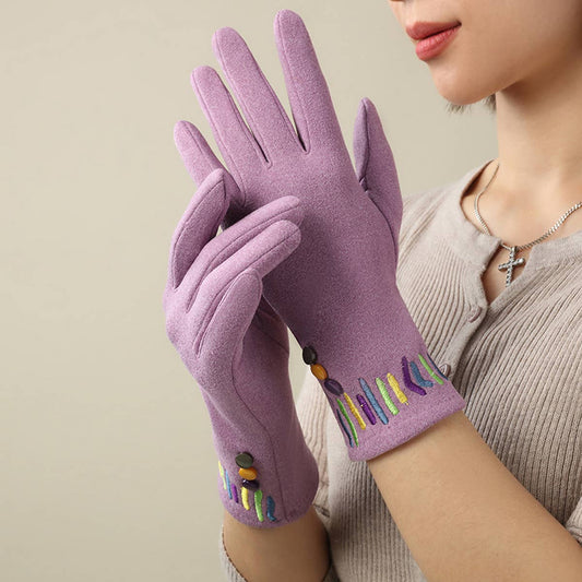 SIMPLE AND STYLISH WARM BREATHABLE GLOVES_CWAG0068