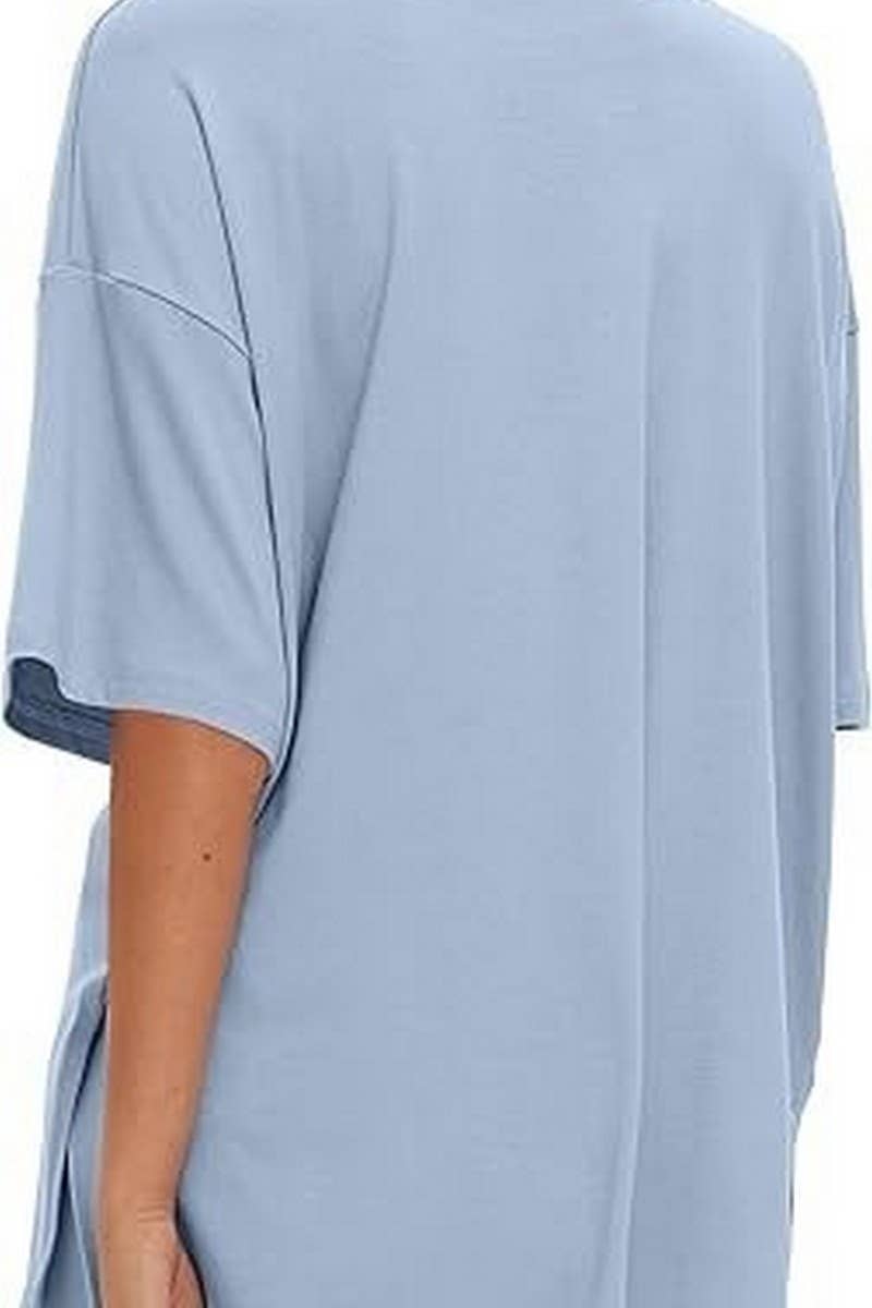 CWSJB00029_2025 SUMMER CASUAL SOLID COLOR SHORTS SET