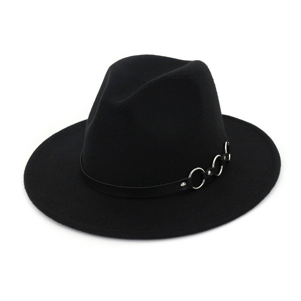 FASHIONABLE ADJUSTABLE WIDE BRIM JAZZ HAT_CWAH2114