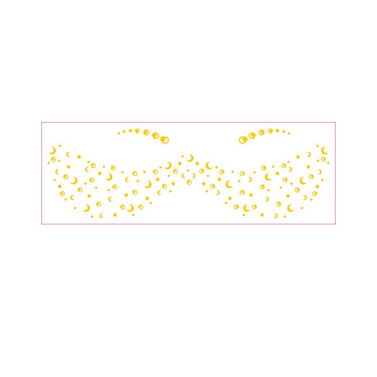Gold Foil Freckle Tattoos for Makeup Looks