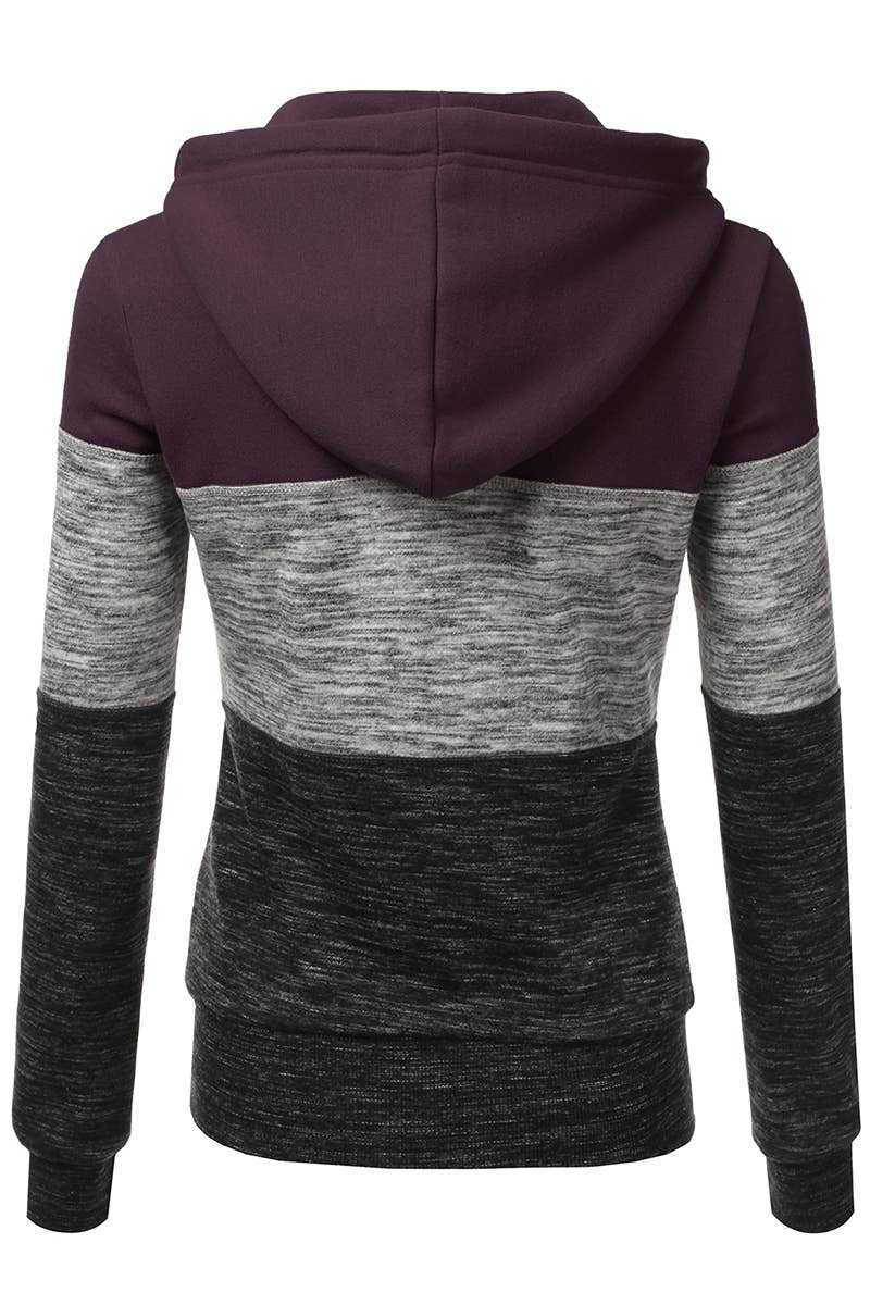 AWOHOL194_Lightweight Thin Zip-Up Hoodie Jacket