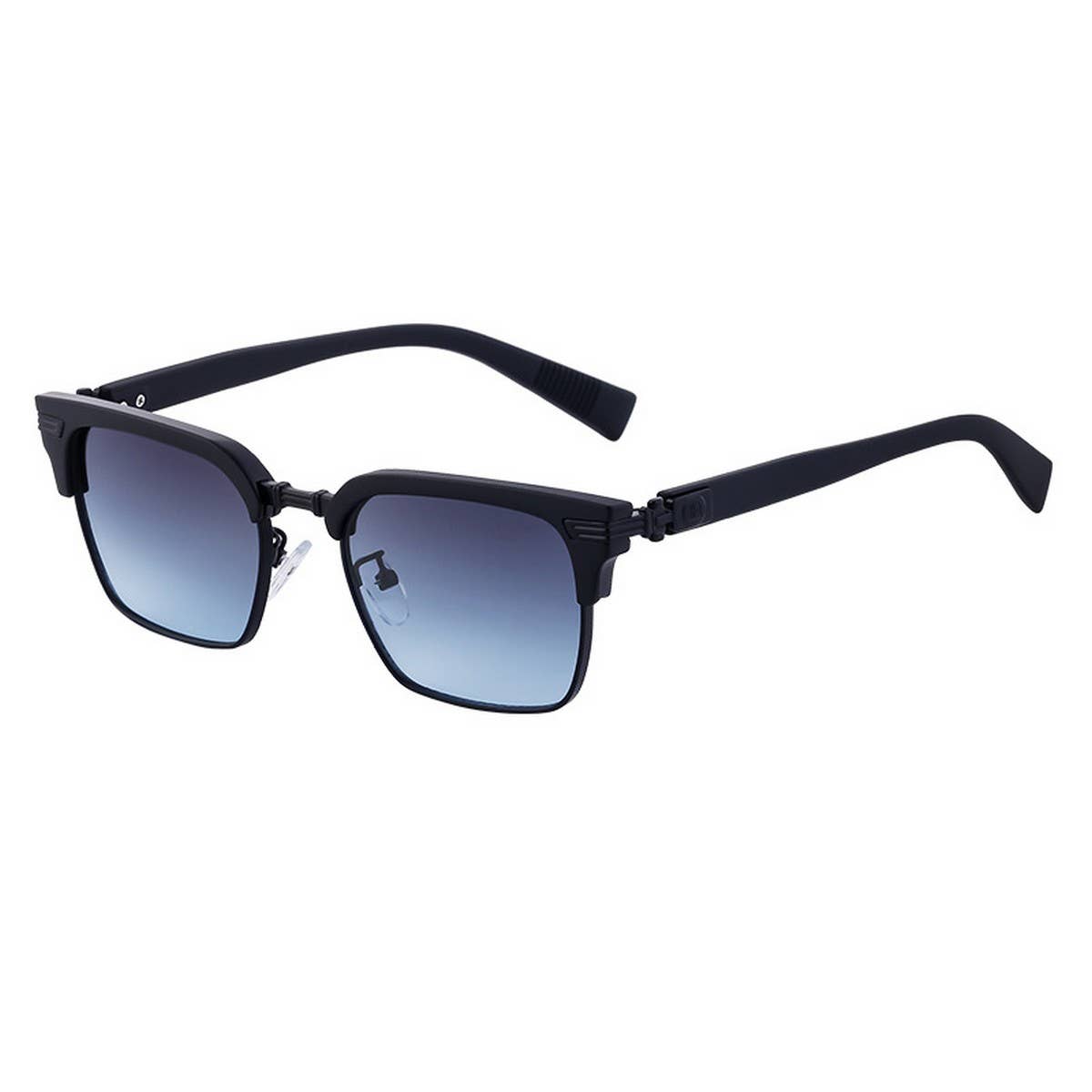 VINTAGE POLARIZED EYEBROW FRAME SUNGLASSES