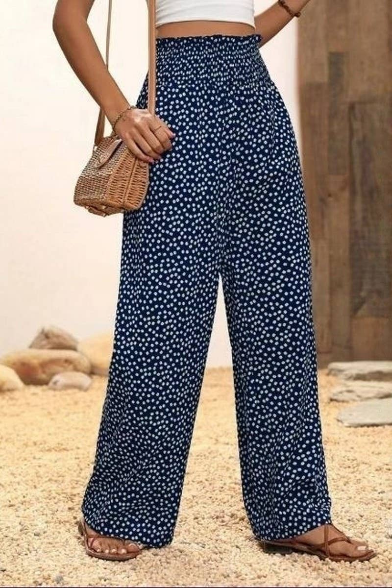 CWBLP1998_SUMMER CASUAL ELASTIC WAIST STRETCH PANTS