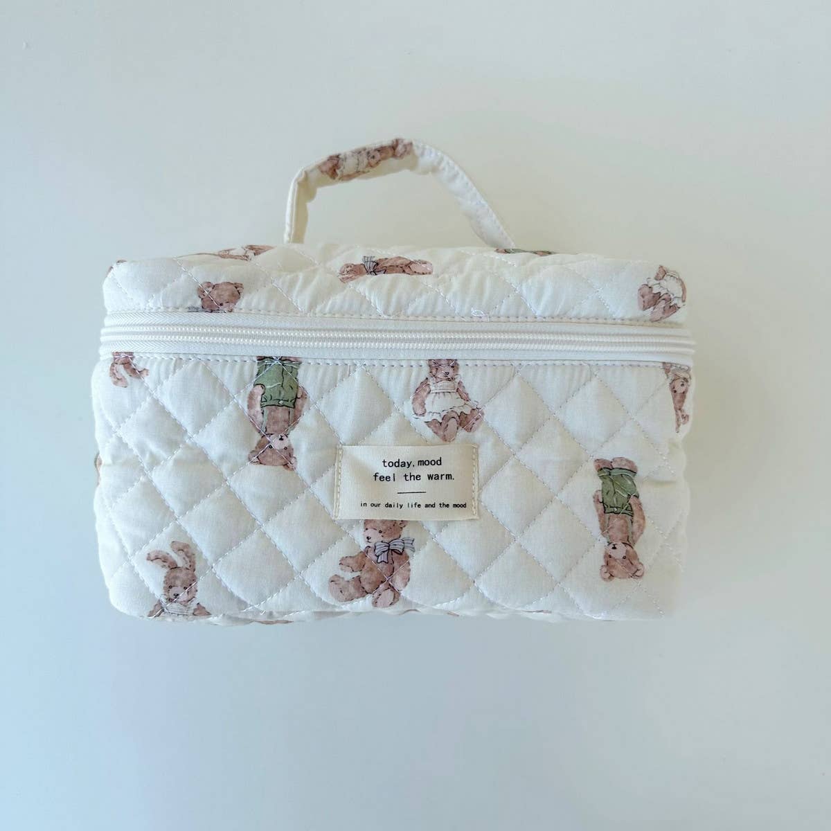 SIMPLE AND LOVELY CANVAS COSMETIC BAG_CWAB1041