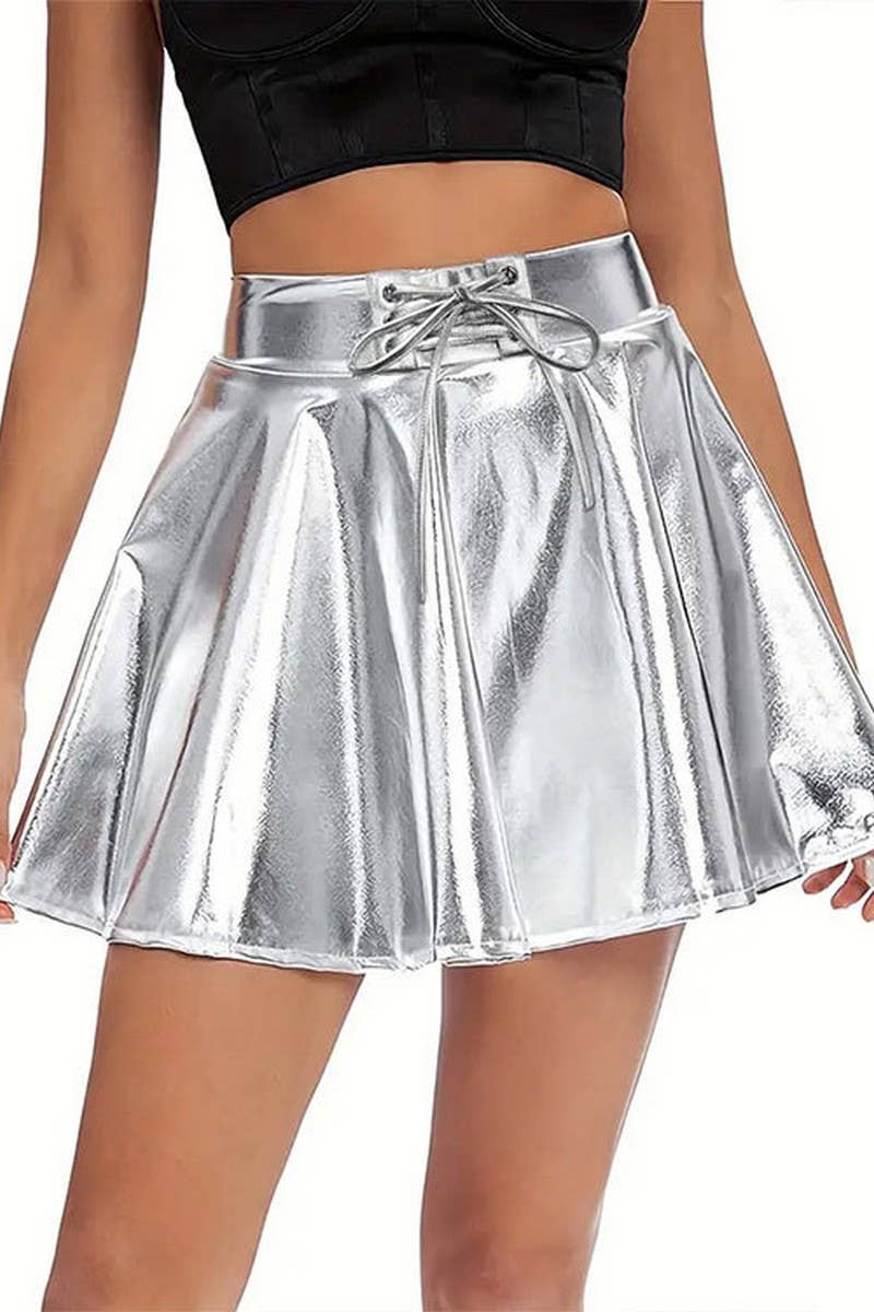 CWBSS0436_SUMMER SEXY ELASTIC BAND A-LINE SKIRT