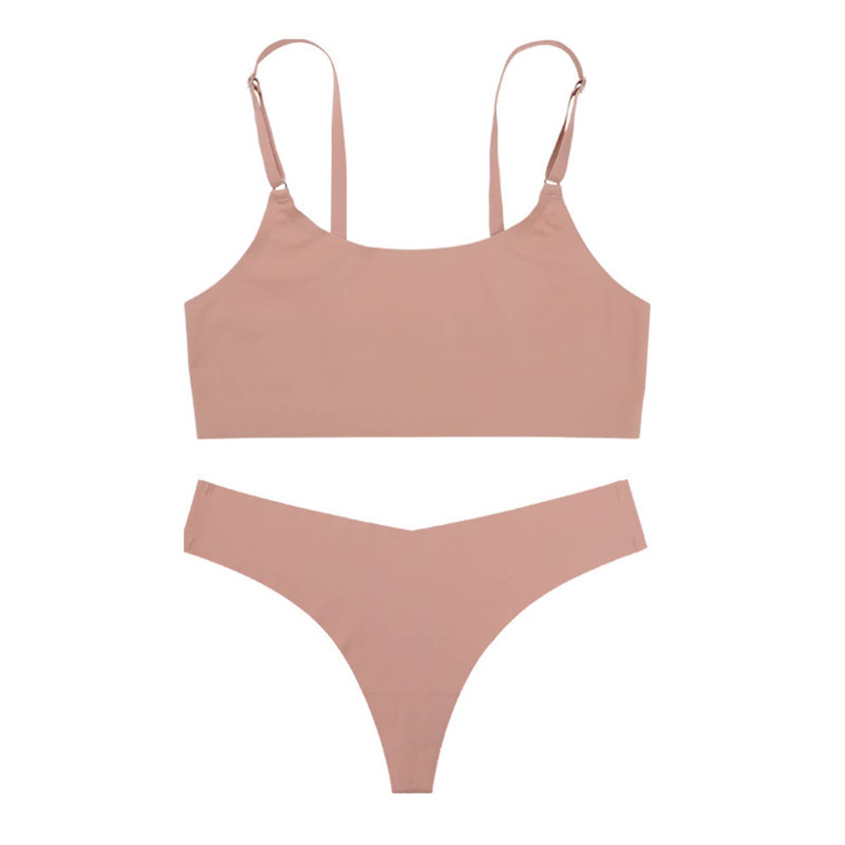 WOMEN PLUS SIZE T-UNDERWEAR BRA SET