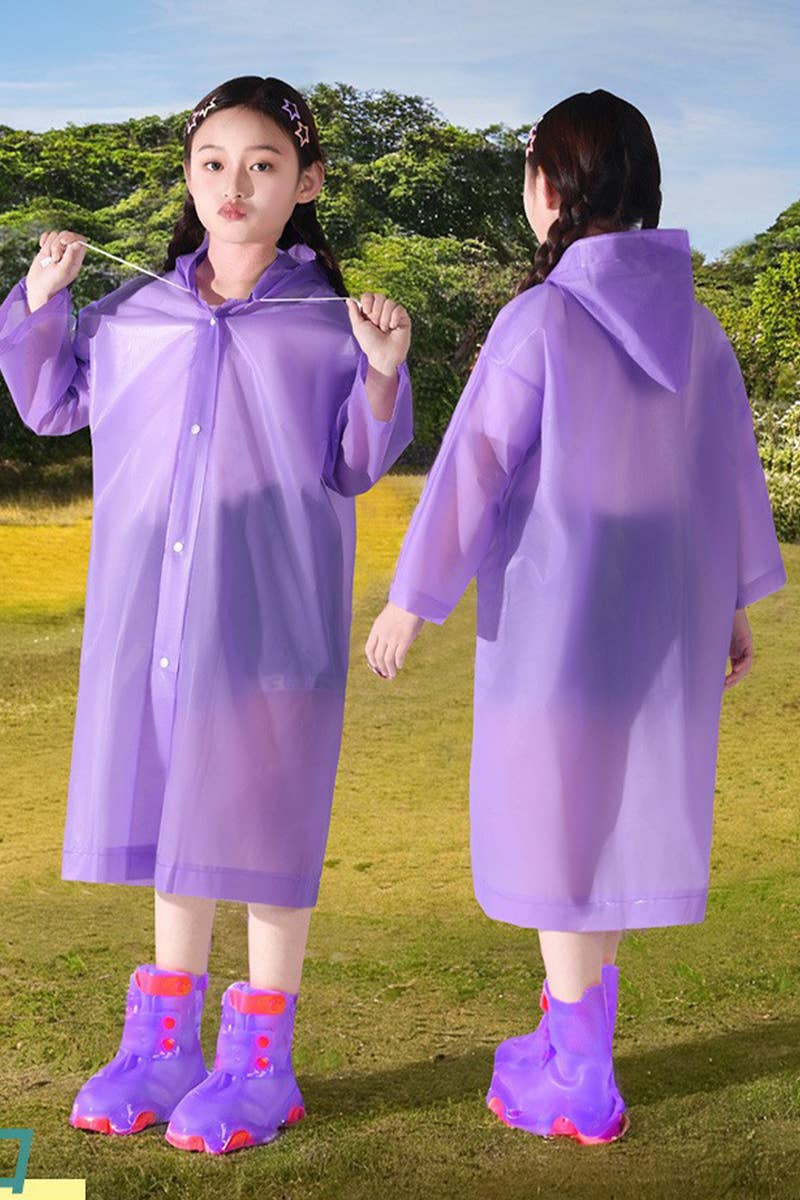 CWMM8548_OUTDOOR FULL BODY RAINPROOF CHILDREN'S RAINCOAT