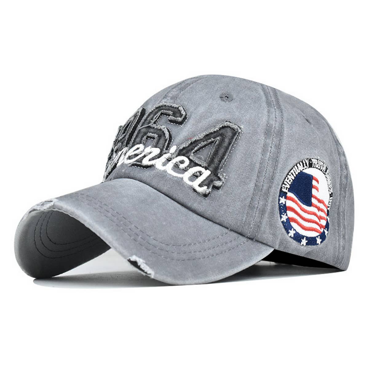 1964 Embroidered America Baseball Cap Water Wash CWAH1378