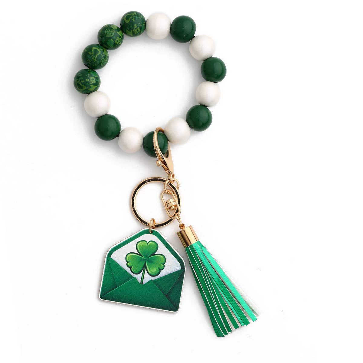 2024 NEW GREEN CLOVER PENDANT KEYCHAIN_CWMM1329
