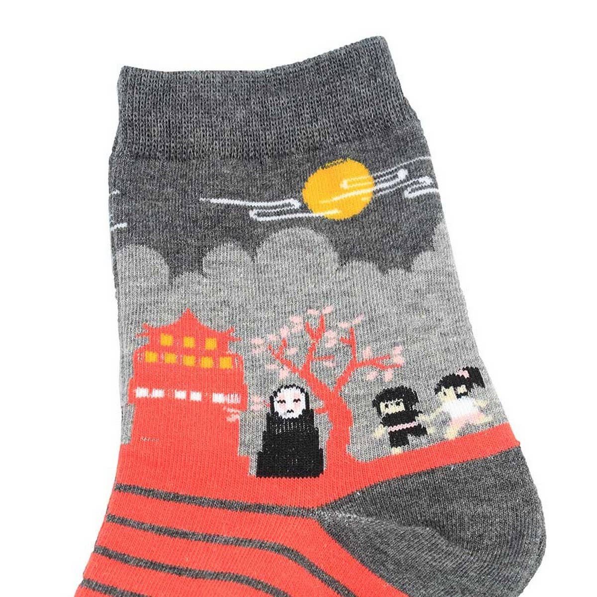 TOTORO SOCKS CREATIVE CARTOON COTTON BOAT SOCKS_CWAH1109